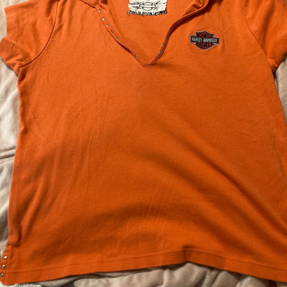 Cute Harley Davidson top